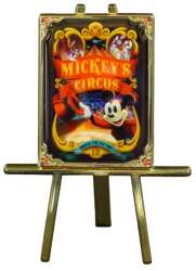 91166 - Mickey's Circus - Mickey's Circus Poster Pin and Easel - Walt Disney World