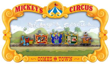 91173 - Mickey's Circus - Mickey's Circus Train Boxed Set - Walt Disney World