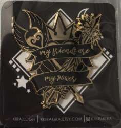 91460 - Fantasy Pin Series - Kingdom Hearts: My friends are my power - Fantasy Unlicensed alternate image