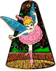 Tinkerbell Ballerina Stained Glass
