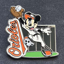 91905 - Major League Baseball (MLB) - Baltimore Orioles Mickey Mouse - Disney Licensed
