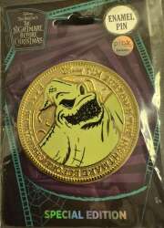 92084 - Pink A La Mode (PALM) - Golden Character Coin Series - Wave 3 - Oogie Boogie - Nightmare Before Christmas - Disney Licensed