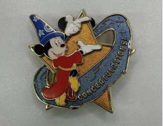 92207 - Sorcerer Mickey Congratulations - Walt Disney Imagineering