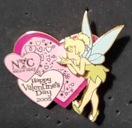 92341 - World Of Disney (NYC) - Tinkerbell Happg Valentine's Day 2005 - Disney Store US