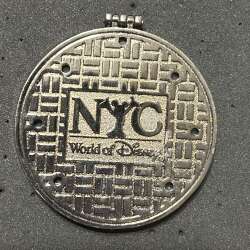 92406 - World Of Disney (NYC) - Tick Tock under Manhole Cover - Disney Store US alternate image