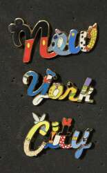 92462 - World Of Disney (NYC) - New York City Characters Letters - Disney Store US