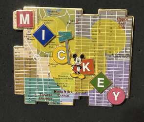 92463 - World Of Disney (NYC) - Mickey Street Map - Disney Store US alternate image