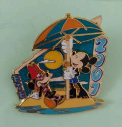 92910 - Disneyland Paris Seasons - Été 2007 Mickey and Minnie - Disneyland Resort Paris
