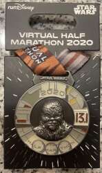 93032 - runDisney: Star Wars Half Marathon Weekend - Virtual Half Marathon 2020 - Chewbacca