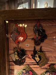 93086 - Jumbo Villain and Princess Silhouette - Ursula and Ariel - Disneyland Resort Paris alternate image