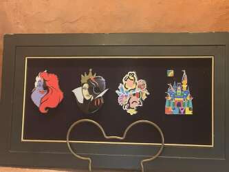 93086 - Jumbo Villain and Princess Silhouette - Ursula and Ariel - Disneyland Resort Paris alternate image