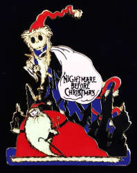 93157 - Nightmare Before Christmas - Sandy Claws with Jack - Walt Disney World