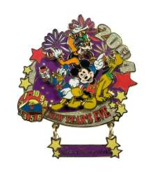 93220 - New Year's Eve/Day - New Year’s Eve 2004 w/WDW Dangle - Walt Disney World