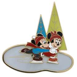 93294 - Pink A La Mode (PALM) Exclusives - Mickey and Minnie Skating - Disney Licensed