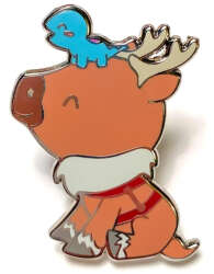 93340 - Fantasy Pin Series: KathlenesCreations - Sven and Bruni - Fantasy Unlicensed