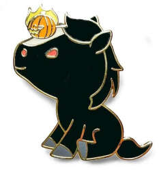 93349 - Fantasy Pin Series: KathlenesCreations - Headless Horseman's Horse and Headless Horseman's Head - Fantasy Unlicensed