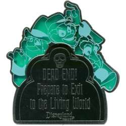 9335 - Haunted Mansion O'Pin House - Dead End Sign - Disneyland Resort