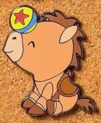 93360 - Fantasy Pin Series: KathlenesCreations - Bullseye and Pixar Ball - Fantasy Unlicensed