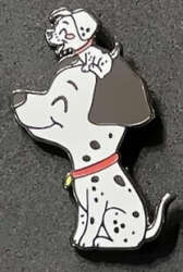Pongo and dalmatian puppy