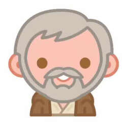 93768 - Star Wars Celebration 2016 - Emoji - Obi-Wan - Disney Licensed