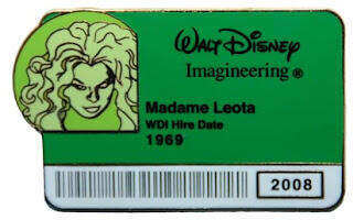 93999 - I.D. Badge Series 2 - Madame Leota ID Badge - Walt Disney Imagineering