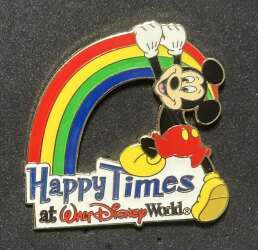 94139 - Happy times - Mickey with Rainbow - Walt Disney World