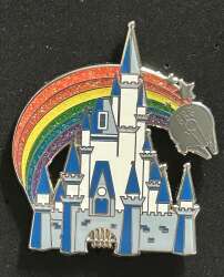 94143 - Millennium Falcon and Rainbow over Cinderella’s Castle - Fantasy Unlicensed
