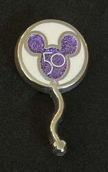 94351 - Tiny purple Mickey Balloon - Fantasy Unlicensed