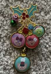 94552 - Duffy and friends - Duffy and Friends Holly Ornament - Hong Kong Disneyland alternate image