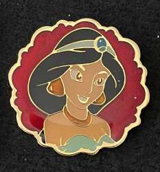 94613 - Disney Japan Old Pin Box Theater Limited Princess Jasmine - Disney Store Japan