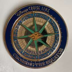 95079 - Disney Cruise Line Destinations: South Pacific - Disney Wonder Crossing the Equator Pollywog Hawaii-Sydney Spinner - Disney Cruise Line alternate image