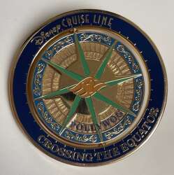 95079 - Disney Cruise Line Destinations: South Pacific - Disney Wonder Crossing the Equator Pollywog Hawaii-Sydney Spinner - Disney Cruise Line