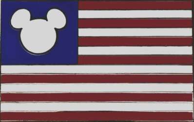 Mickey US Flag