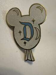 95768 - Fantasy Pin Series - Disneyland - Gothic D Balloon - Fantasy Unlicensed