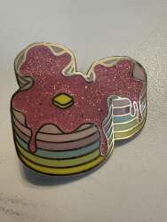 95770 - Stack of Colorful Sparkly Mickey Shaped Pancakes - Fantasy Unlicensed