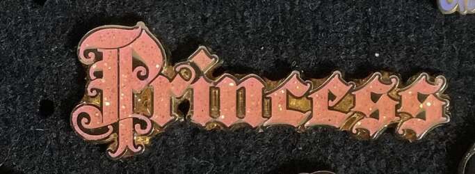 95827 - Princess Letters - Princess Gothic Letters 2008 - Disneyland Resort alternate image