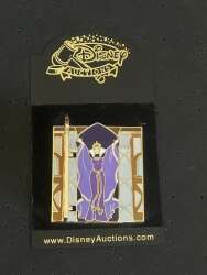 95972 - Evil Queen Stained Glass Door - Disney Auctions