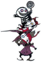 96344 - Nightmare Before Christmas - Lock, Shock, and Barrel - Disneyland Resort