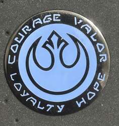 96497 - Star Wars - Courage Valor Loyalty Hope (Blue Version)
