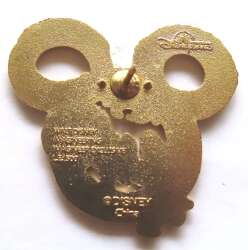 96539 - Fire Breathing Dragons - Mickey Icons - White on Gold - Walt Disney Imagineering alternate image