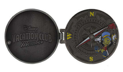 96753 - Disney Vacation Club Compass Collection - Jiminy Cricket - Disney Vacation Club alternate image
