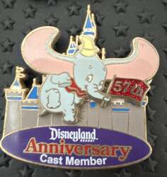 Disneyland 57th Anniversary - Dumbo at Sleeping Beauty Castle