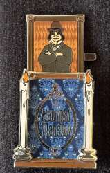 96835 - 2003 Haunted Mansion Stretching Portrait Sliders - Quicksand Man - Disneyland Resort