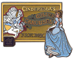 96887 - Walt Disney World 40th Anniversary Retro Collection - Cinderella's Golden Carousel - Walt Disney World