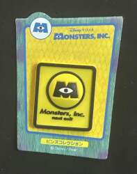 96990 - Japan Sega: Rubber Logo: Monster’s Inc - Disney Licensed