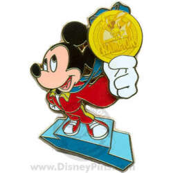 Summer of Champions - Mickey with Gold Medal | PIN 97052
