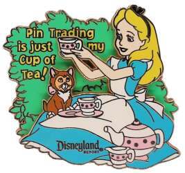 Alice in Wonderland - Pin Trading is Just My Cup of Tea