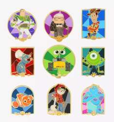 97222 - Stained Glass Pixar Characters Blind Box - Unopened Box - Loungefly alternate image