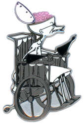 97298 - Nightmare Before Christmas - Dr. Finkelstein, Hinged, 1 of 12, 2002 - Walt Disney World