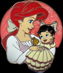 97404 - Fantasy Pin Series: SOADA Profiles - Mother’s Day Ariel & Melody - Fantasy Unlicensed